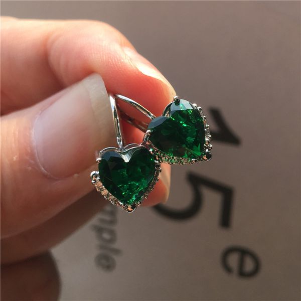 luxury female small heart earrings boho 925 silver clip earrings for women crystal white green yellow stone
luxury female small heart earrings boho 925 silver clip earrings for women crystal white green yellow stone