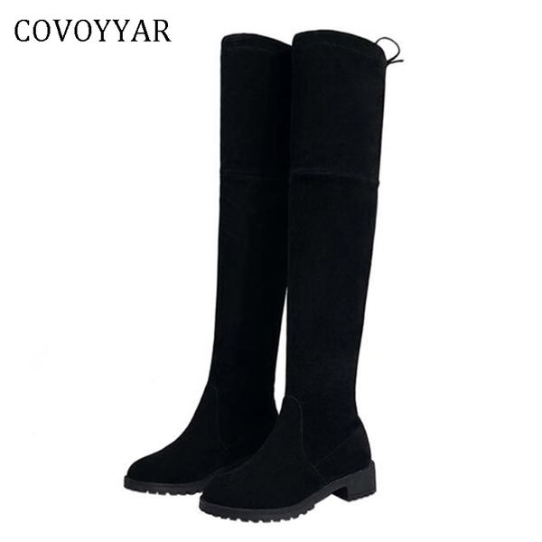 covoyyar 2019 over the knee boots black flock slim winter platform thigh high boots women back lace up long woman shoes wbs557
covoyyar 2019 over the knee boots black flock slim winter platform thigh high boots women back lace up long woman shoes wbs557