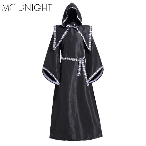 moonight mens halloween costumes gothic wizard fancy cosplay costume european religious priest robe uniform, Black;red
moonight mens halloween costumes gothic wizard fancy cosplay costume european religious priest robe uniform, Black;red