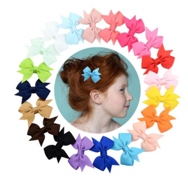 20 pcs/ lot Hot Sale 3 Inch Boutique Hair Bow Ribbon Hair Bow Tie Clips Kids Hairpins Children Multicolor Hair Accessories
20 pcs/ lot Hot Sale 3 Inch Boutique Hair Bow Ribbon Hair Bow Tie Clips Kids Hairpins Children Multicolor Hair Accessories