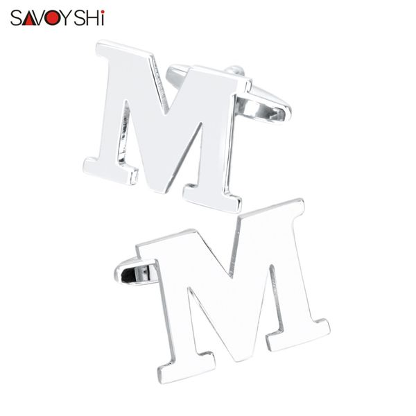 savoyshi fashion letter m cufflinks for mens shirt accessories cuff link lawyer gift jewelry abotoadura, Silver;golden
savoyshi fashion letter m cufflinks for mens shirt accessories cuff link lawyer gift jewelry abotoadura, Silver;golden