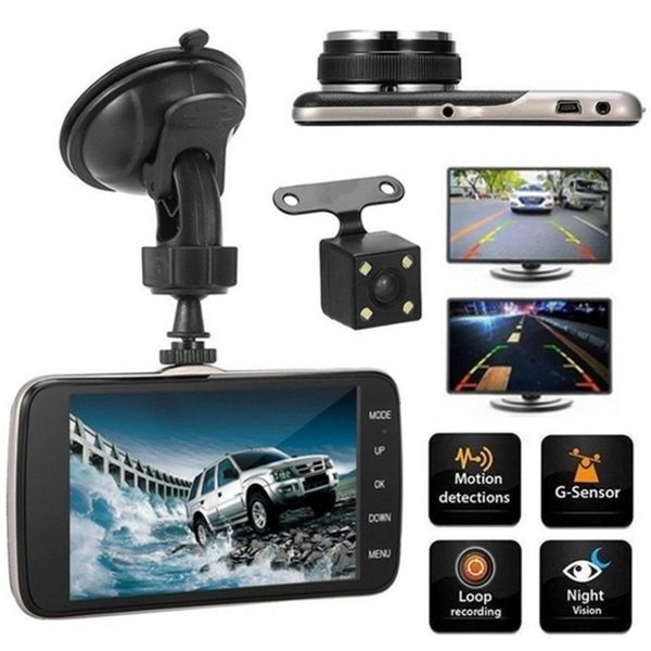 4" screen dual lens1080p dash cam front&rear built-in gps 170° wide angle car dvr g-sensor
4" screen dual lens1080p dash cam front&rear built-in gps 170° wide angle car dvr g-sensor