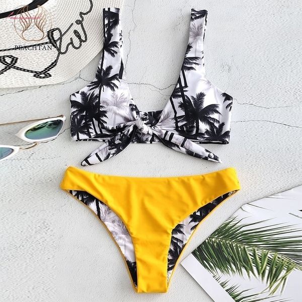 peachtan bandeau bikinis 2020 mujer tropical leaves bathing suit women yellow brazil bikini push up swimsuit female tankini, White;black
peachtan bandeau bikinis 2020 mujer tropical leaves bathing suit women yellow brazil bikini push up swimsuit female tankini, White;black