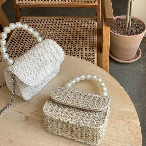 new ladies handbags pearl handle woven straw bag fashion solid color women shoulder bag bohemian vacation beach crossbody
new ladies handbags pearl handle woven straw bag fashion solid color women shoulder bag bohemian vacation beach crossbody