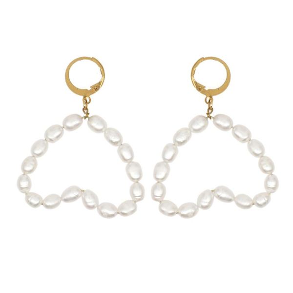 go2boho earring real pearl hoop earrings for women heart jewelry bohemian earrings circle pendientes mujer femme gift, Silver
go2boho earring real pearl hoop earrings for women heart jewelry bohemian earrings circle pendientes mujer femme gift, Silver