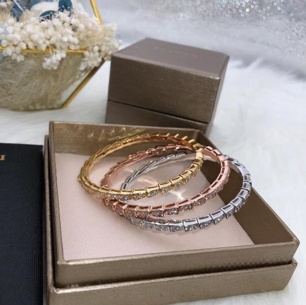 luxury bracelet the snake festival is studded with diamonds bracelet 3 colors women banquet bv brand jewelry gift, Black
luxury bracelet the snake festival is studded with diamonds bracelet 3 colors women banquet bv brand jewelry gift, Black