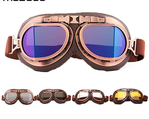 retro harley goggles riding wind motorcycle goggles off-road harley glasses f08 brown leather series, White;black
retro harley goggles riding wind motorcycle goggles off-road harley glasses f08 brown leather series, White;black