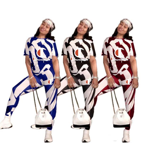 champions women tracksuit short sleeve t-shirt pants 2 piece set outfit summer cow stripe fashion joggers clothing sportswear s-3xl, White
champions women tracksuit short sleeve t-shirt pants 2 piece set outfit summer cow stripe fashion joggers clothing sportswear s-3xl, White