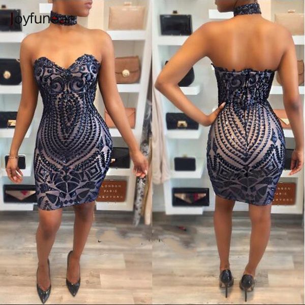 joyfunear 2019 new clubwear bodycon dresses women strapless sleeveless summer dresses solid padded sequin women dress, Black;gray
joyfunear 2019 new clubwear bodycon dresses women strapless sleeveless summer dresses solid padded sequin women dress, Black;gray