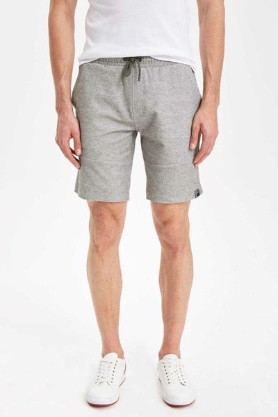 defacto fashion male short pants men's casual loose simple sport shorts drawstring summer light gray - k3394az19sm, White;black
defacto fashion male short pants men's casual loose simple sport shorts drawstring summer light gray - k3394az19sm, White;black