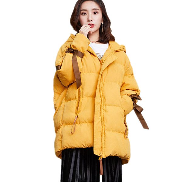 winter jacket women parka coat harajuku casual warm down cotton thicken jacket coat bf style loose hooded ladies winter z19, Black
winter jacket women parka coat harajuku casual warm down cotton thicken jacket coat bf style loose hooded ladies winter z19, Black