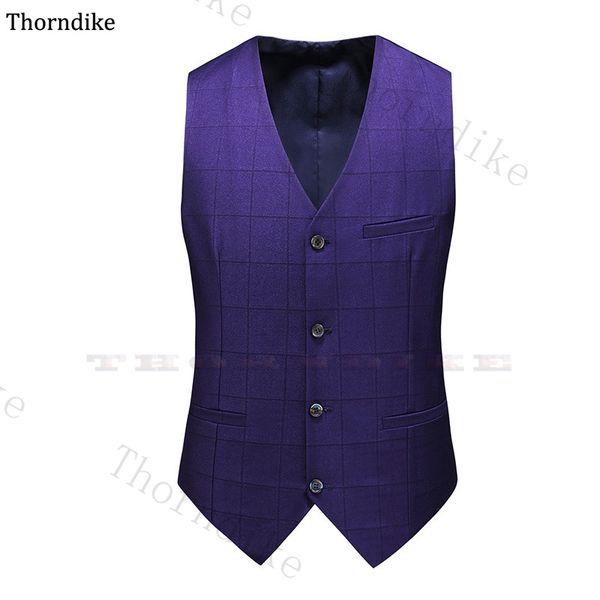 thorndike mens vest dress waistcoat vest for men gilet homme formal wedding men suit single breasted business waistcoats, Black;white
thorndike mens vest dress waistcoat vest for men gilet homme formal wedding men suit single breasted business waistcoats, Black;white
