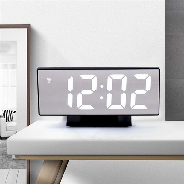 lcd display snooze digital alarm clock for desk table deskmirror clock with led light modern design decorative home
lcd display snooze digital alarm clock for desk table deskmirror clock with led light modern design decorative home
