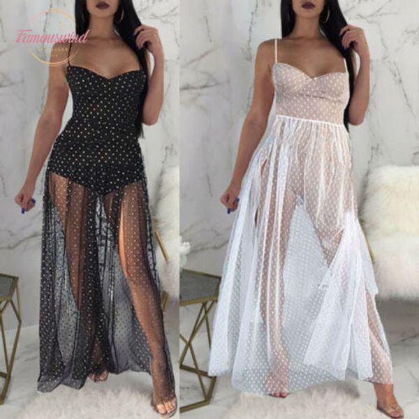 2020 new fashion womens boho perspective lace maxi dress beach cover up dresses bathing suit ca, Black;gray 
2020 new fashion womens boho perspective lace maxi dress beach cover up dresses bathing suit ca, Black;gray