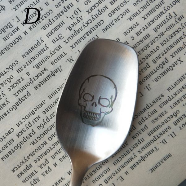 skeleton skull printed spoon forks stainless steel western tableware cooking accessories high quality
skeleton skull printed spoon forks stainless steel western tableware cooking accessories high quality