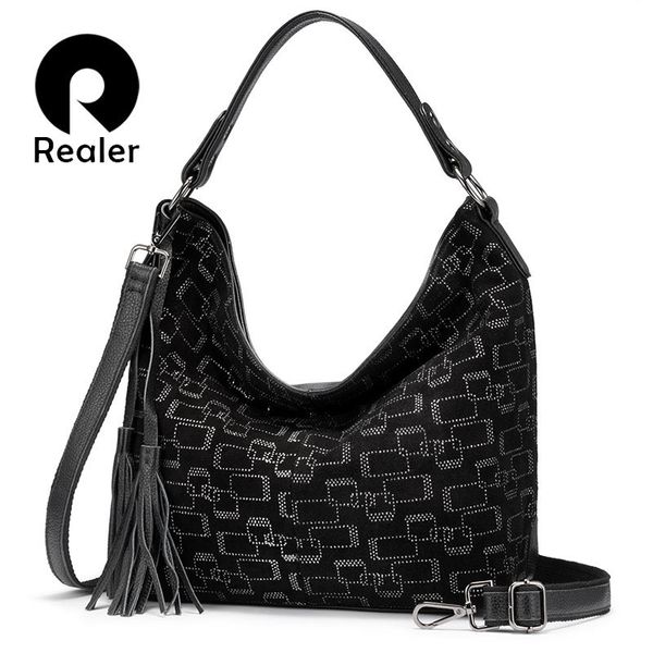 realer female handbag genuine leather large tote bag for women classic hobo luxury ladies shoulder bags with tassel 2019 mx200327
realer female handbag genuine leather large tote bag for women classic hobo luxury ladies shoulder bags with tassel 2019 mx200327