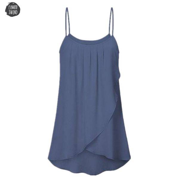 large solid color sling cross irregular chiffon vest plus size casual solid sleeveless size chiffon flowy tank camis, White
large solid color sling cross irregular chiffon vest plus size casual solid sleeveless size chiffon flowy tank camis, White