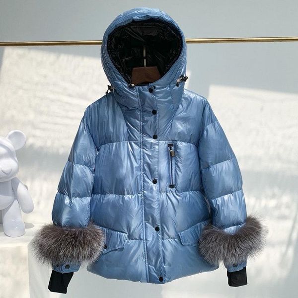 mow02 woman jackets fashion cuff real fur winter jacket white duck down parka femme hooded ladies down coats, Black
mow02 woman jackets fashion cuff real fur winter jacket white duck down parka femme hooded ladies down coats, Black