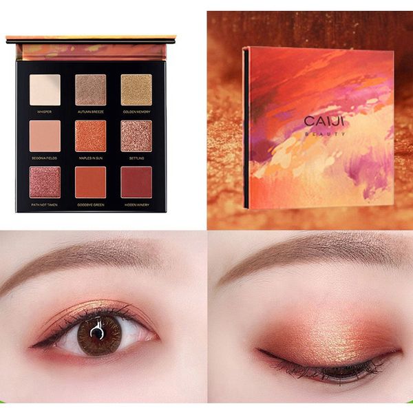 9 color matte eye shadow palette has a charming desert rose sunset optional, is eye pigment cosmetics
9 color matte eye shadow palette has a charming desert rose sunset optional, is eye pigment cosmetics