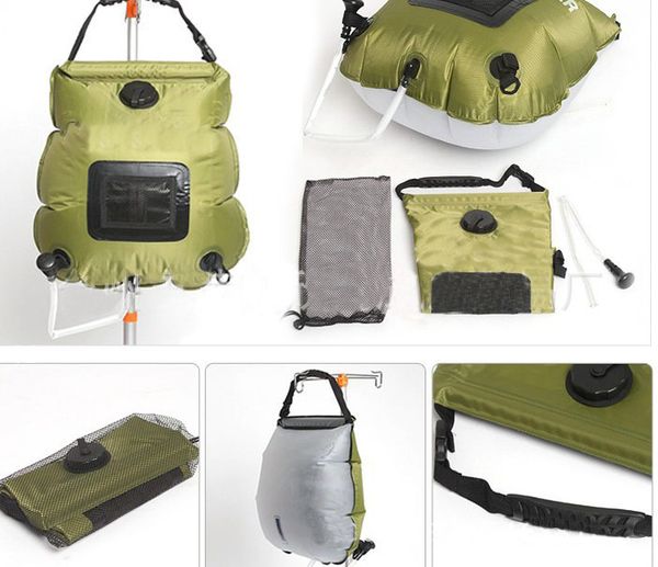 2 pieces 1package outdoor camping 20l bathing bag camping scrubbing water bag folding solar shower belt portable shower 2019
2 pieces 1package outdoor camping 20l bathing bag camping scrubbing water bag folding solar shower belt portable shower 2019