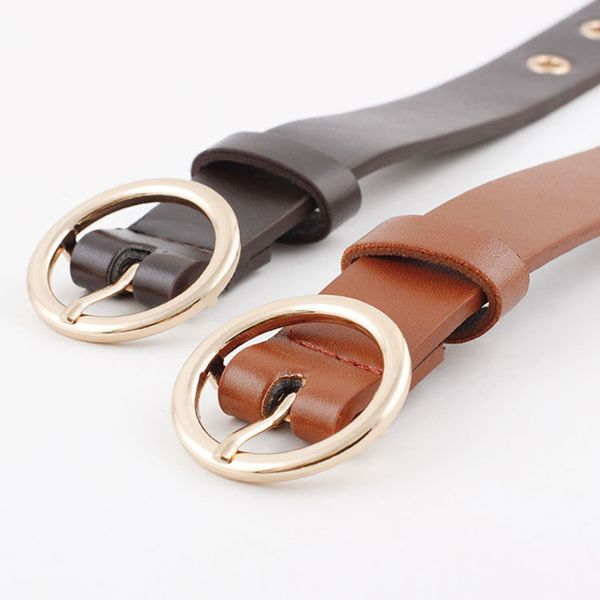 sagace women's double round gold metal buckle belts 2019 fashion pu leather adjustable waist belts jeans dress casual waistbands, Black;brown
sagace women's double round gold metal buckle belts 2019 fashion pu leather adjustable waist belts jeans dress casual waistbands, Black;brown