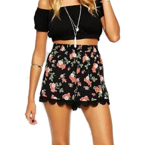 2018 women's fashion s/m//xl pants summer print flowerstassel casual polyester loose high waist short pants 30 mar 31, White;black
2018 women's fashion s/m//xl pants summer print flowerstassel casual polyester loose high waist short pants 30 mar 31, White;black