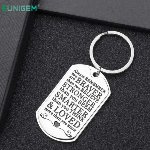 birthday gifts keychain for teen boys girls women men personalized engraved keyring always remember you are braver pendant, Silver
birthday gifts keychain for teen boys girls women men personalized engraved keyring always remember you are braver pendant, Silver
