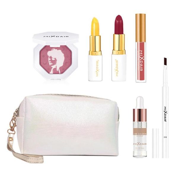 for mixdair platinum lipstick lip gloss highlights eyebrow pencil essence beginner makeup 7pcs/set quick delivery
for mixdair platinum lipstick lip gloss highlights eyebrow pencil essence beginner makeup 7pcs/set quick delivery