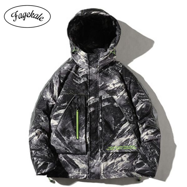 men's 2020 new korean camo men's new thicken down jacket hooded winter casual cotton jacket trend, Black
men's 2020 new korean camo men's new thicken down jacket hooded winter casual cotton jacket trend, Black
