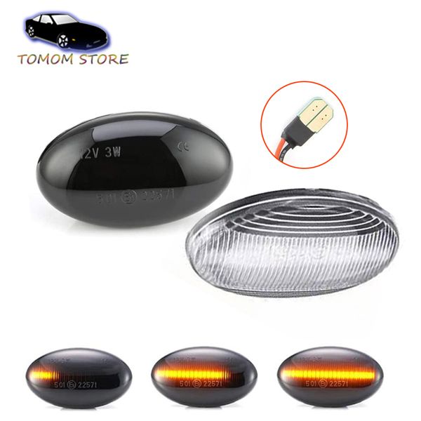 2pcs led turn signal indicator water flowing dynamic lights for smart w450 w452 w168 w415 w639 w447 auto lamps
2pcs led turn signal indicator water flowing dynamic lights for smart w450 w452 w168 w415 w639 w447 auto lamps