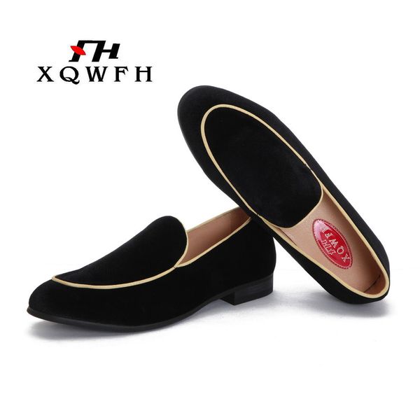 xqwfh 2019 new style men black velvet shoes fashion party and banquet male dress shoes plus size men's loafers
xqwfh 2019 new style men black velvet shoes fashion party and banquet male dress shoes plus size men's loafers