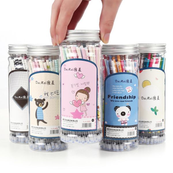 100pcs/set 0.5mm gel pen refill cartoon kawaii office signature black ink refill office school stationery writing supplies gift
100pcs/set 0.5mm gel pen refill cartoon kawaii office signature black ink refill office school stationery writing supplies gift
