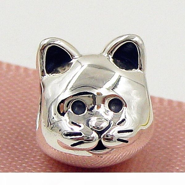 2015 новая осень 100% стерлингового серебра 925 curious cat шарм бисера подходит европейский pandora ювелирных изделий браслеты ожерелье, Black
2015 новая осень 100% стерлингового серебра 925 curious cat шарм бисера подходит европейский pandora ювелирных изделий браслеты ожерелье, Black