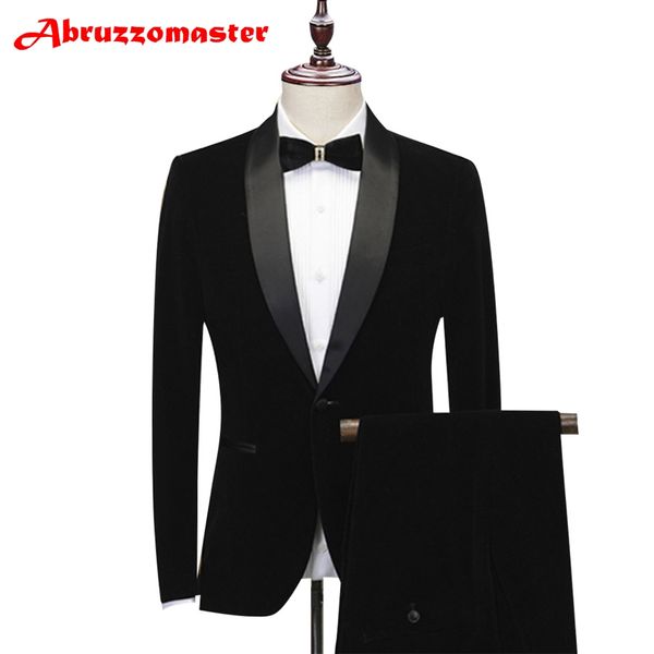 velvet man suit velvet groom tuxedos shawl lapel groomsman suit custom made wedding tailor blazer (jacket+pants, White;black
velvet man suit velvet groom tuxedos shawl lapel groomsman suit custom made wedding tailor blazer (jacket+pants, White;black