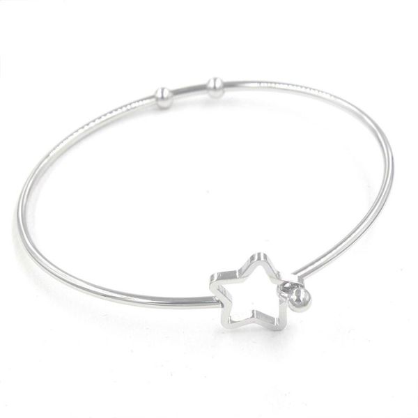 100% stainless steel pentagram bangle metal adjustable expandable open diy bracelets 60mm wholesale 10pcs, Black
100% stainless steel pentagram bangle metal adjustable expandable open diy bracelets 60mm wholesale 10pcs, Black