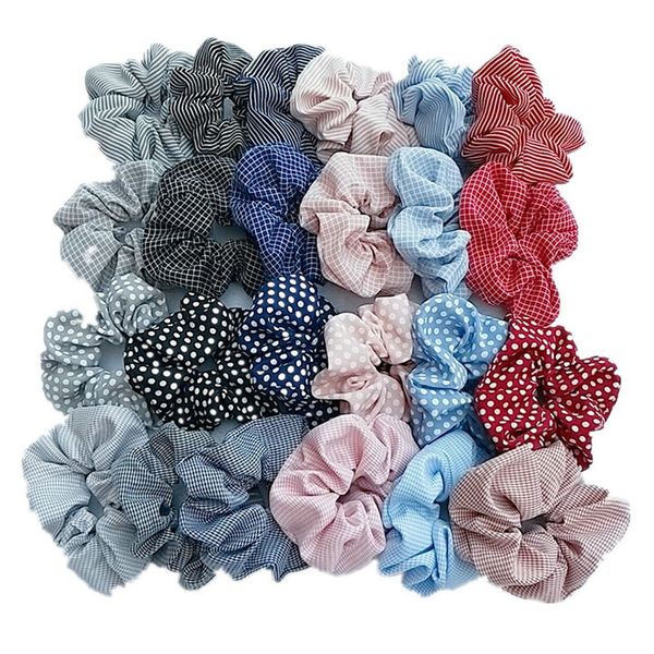 30 colors kids women dots stripe plaid hair scrunchies hairbands hair band children ring ponytail rope headdress kids hair accessories, Slivery;white
30 colors kids women dots stripe plaid hair scrunchies hairbands hair band children ring ponytail rope headdress kids hair accessories, Slivery;white