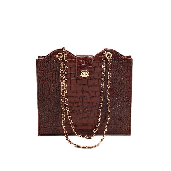 vintage fashion large tote bag 2019 new quality leather women's handbag crocodile pattern chain shoulder messenger bag
vintage fashion large tote bag 2019 new quality leather women's handbag crocodile pattern chain shoulder messenger bag