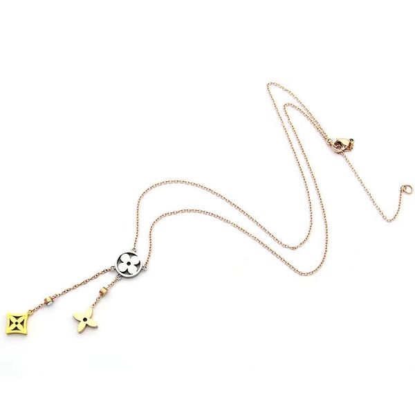 fashion clover necklace little flower necklace stainless steel jewelry designer necklace gold chain pendants diamond necklaces 2020, Silver
fashion clover necklace little flower necklace stainless steel jewelry designer necklace gold chain pendants diamond necklaces 2020, Silver