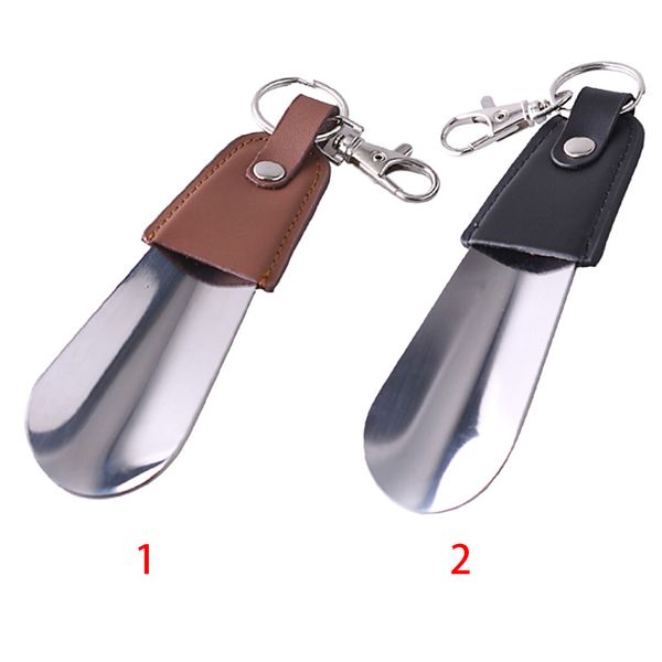 key ring mini shoe horn spoon leather portable sturdy seniors slip stainless steel, White;pink
key ring mini shoe horn spoon leather portable sturdy seniors slip stainless steel, White;pink
