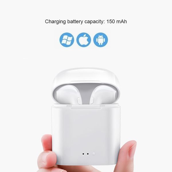 i7s TWS Bluetooth Earphone Stereo Earbud Wireless Headphones With Charging Box Mic For xiaomi All Phone Headset
i7s TWS Bluetooth Earphone Stereo Earbud Wireless Headphones With Charging Box Mic For xiaomi All Phone Headset