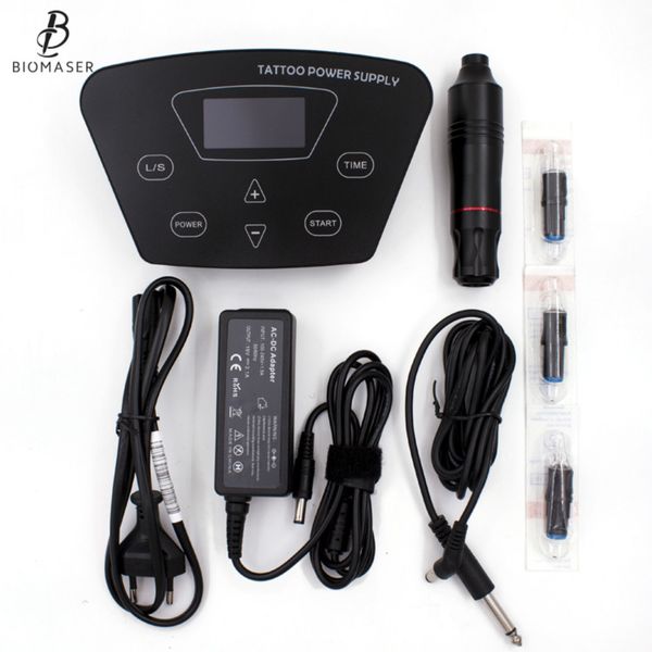 Complete Tattoo Kit Tattoo Rotary Pen With Cartridges Needles Machine Set Professional Power Supplies
Complete Tattoo Kit Tattoo Rotary Pen With Cartridges Needles Machine Set Professional Power Supplies