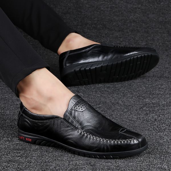 men loafers shoes fashion soft slip-on sneakers male casual outdoor spring men loafers mocassin homme boat shoes, Black
men loafers shoes fashion soft slip-on sneakers male casual outdoor spring men loafers mocassin homme boat shoes, Black