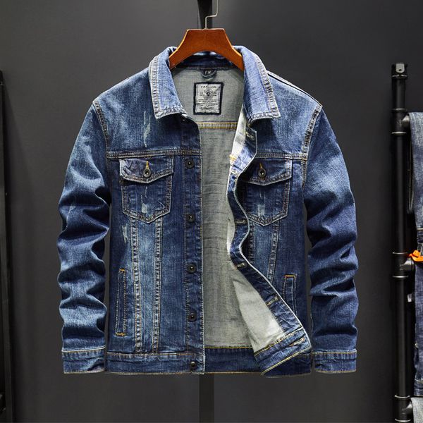 2019 solid casual slim mens denim jacket bomber jacket men cowboy mens jean chaqueta hombre 3xl, Black;brown
2019 solid casual slim mens denim jacket bomber jacket men cowboy mens jean chaqueta hombre 3xl, Black;brown