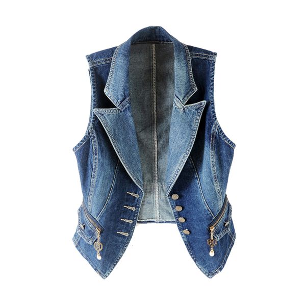 2020 new women spring and autumn korean slim suit collar short sleeveless denim vest jacket summer waistcoat vest coat, Black;white
2020 new women spring and autumn korean slim suit collar short sleeveless denim vest jacket summer waistcoat vest coat, Black;white
