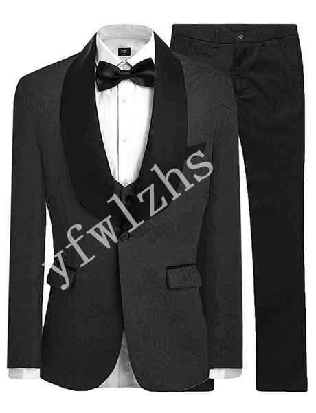 handsome one button groomsmen shawl lapel groom tuxedos mens wedding dress man jacket blazer prom dinner suits (jacket+pants+tie+vest) w132, Black;gray
handsome one button groomsmen shawl lapel groom tuxedos mens wedding dress man jacket blazer prom dinner suits (jacket+pants+tie+vest) w132, Black;gray