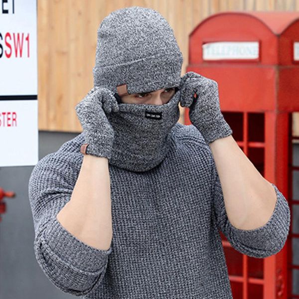 winter beanie hat for men women hat scarf warm scarf gloves set male female set 3 pcs beanies, Blue;gray
winter beanie hat for men women hat scarf warm scarf gloves set male female set 3 pcs beanies, Blue;gray