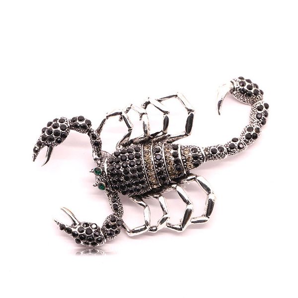 personality animal rhinestone scorpion brooch man suit lead needle originality arrogance exaggeration tuba pin, Gray
personality animal rhinestone scorpion brooch man suit lead needle originality arrogance exaggeration tuba pin, Gray