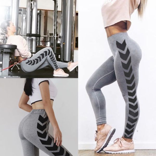 women high waist yoga pants push up fitness leggings running gym stretch sports pants trousers lady running tights, White;red
women high waist yoga pants push up fitness leggings running gym stretch sports pants trousers lady running tights, White;red
