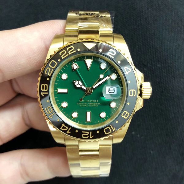 u1 factory 1116713 gmt green dial mens watches stainless steel mens wristwatch cal.2813 automatic mechanical sapphire rotating bezel, Slivery;brown
u1 factory 1116713 gmt green dial mens watches stainless steel mens wristwatch cal.2813 automatic mechanical sapphire rotating bezel, Slivery;brown