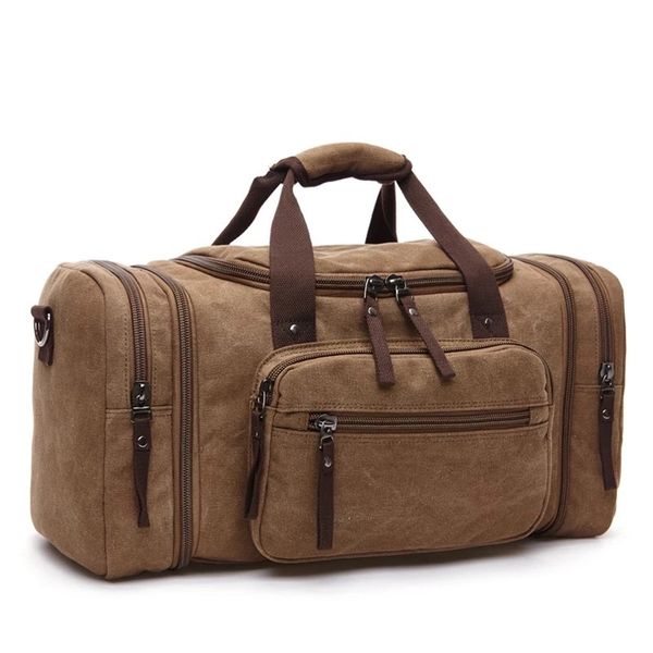 new men canvas travel bag multifunction leather bags carry on luggage bag men tote large capacity utility weekend overnight
new men canvas travel bag multifunction leather bags carry on luggage bag men tote large capacity utility weekend overnight